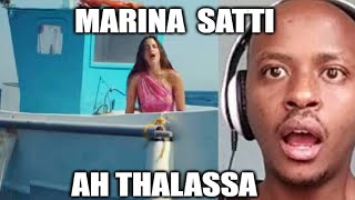 Marina Satti REACTION  Ah THALASSA Official Music Video [upl. by Dario30]