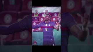 pogba celebration  euro 2020 ❤️ shorts football euro edit pogba Lingoeditz [upl. by Laban]