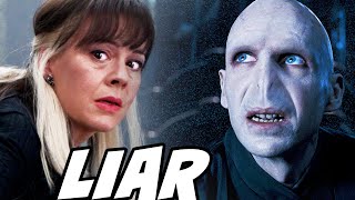 Why Narcissa Malfoy LIED to Voldemort about Harry  Harry Potter Explained [upl. by Norra]