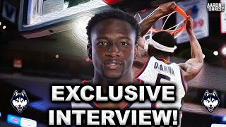 UConn guard Hassan Diarra JOINS THE SHOW talking Huskies season backtoback Dan Hurley AND MORE [upl. by Shum]