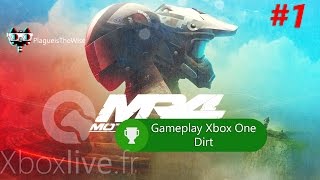 Moto Racer 4  Gameplay en Dirt  Xbox One [upl. by Ococ]