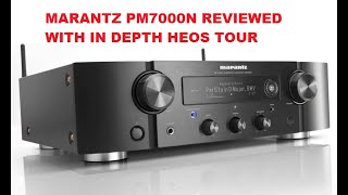 Marantz PM7000N review unboxing Heos [upl. by Ainehs]