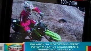 BP Kalahok sa motocross event sa Davao City patay matapos maaksidente habang nageensayo [upl. by Ahsinrad]