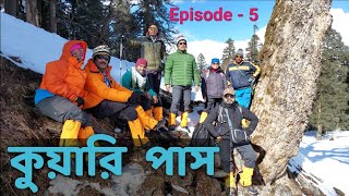 Kuari Pass Trekking From Guling Base Camp I Kuari Pass Trek Ep 5 [upl. by Ittap]