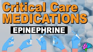 Epinephrine  Critical Care Medications [upl. by Rasla]