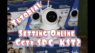 Setting Online Cctv SPC KST2720P YOOSEE [upl. by Enael750]