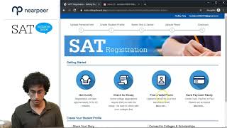 How to Register for SAT on Collegeboardorg [upl. by Eillak]