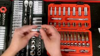 Tekton vs Gearwrench Socket Set Comparison [upl. by Titos]