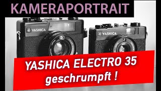 📷 Analoge Fotografie  Ich habe die YASHICA ELECTRO 35 geschrumpft [upl. by Annaitsirhc324]