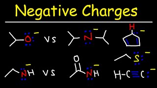 Stability of Negative Charges Acids and Bases [upl. by Idyh]