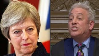 BERCOWS BREXIT BOMBSHELL Mister Speaker BLOCKS Theresa Mays third vote full statement [upl. by Finley]