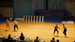 Juniors SemiFinal 2017 Rimini World Cup Boogie Woogie [upl. by Netty51]