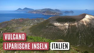 🇮🇹 Liparische Inseln • Vulcano • Wandern vor der Küste Siziliens in Italien [upl. by Airpac5]