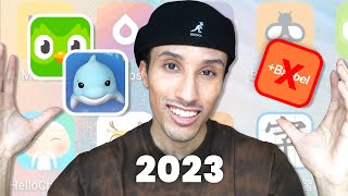 5 Best Language Learning Apps 2023 [upl. by Shorter224]