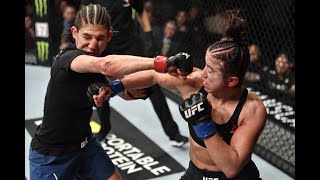 UFC 246 Results  Roxanne Modafferi Bloodies Dominates Maycee Barber [upl. by Nona]