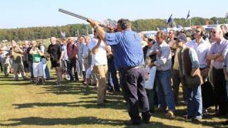 World record longest shot at a clay pigeon [upl. by Nnyllaf]