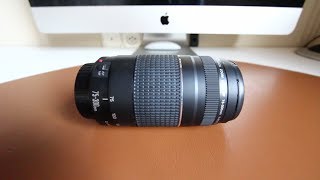 Canon EF 75300mm f456 III  Revisión en profundidad [upl. by Ayotnom480]