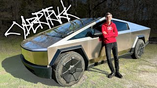 Driving Tesla Cybertruck  Overhyped or the Pickup Reinvented [upl. by Bourke205]