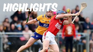 Cork v Clare  Hurling League 2024 GAA [upl. by Ahcsat]