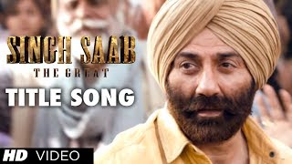 Singh Saab the Great Title Video Song  Sunny Deol  Latest Bollywood Movie 2013 [upl. by Pryor]