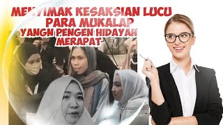 MENYIMAK KESAKSIAN LATAH HASIL LATIHAN TERLIHAT LUCU JADINYA [upl. by Bacon]