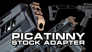 Picatinny Stock Adapter with QD Point [upl. by Ettenyar54]