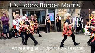 Hobos Border Morris appeared at Bridport Folk Festival [upl. by Anahsirk]