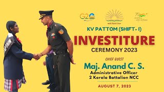 KV Pattom ShiftI Investiture ceremony 2023 [upl. by Aronos]