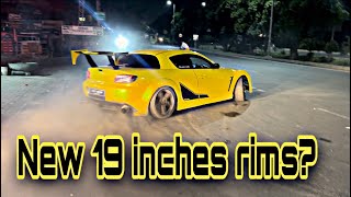 Rx8 vs R6 Canal Road Race🔥 Saturday Night DriftsTyre Blast💔 [upl. by Walden]