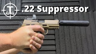 The Quietest 22 Rimfire Suppressor Money Can Buy [upl. by Tillion]