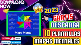 🚀 Descargar 10 Plantillas de Mapas Mentales en Word 🔥 GRATIS🔥 2023😮 [upl. by Secrest]