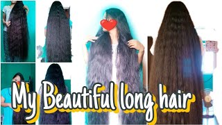 My Beautiful ❤️❤️ Long Hair ❤❤long hair vedioNandini Haranal [upl. by Cullen552]