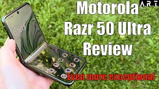 Motorola Razr 50 Ultra Review Even More Exceptional [upl. by Kassey]