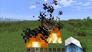 Minecraft Blow My Microphone Mod Showcase PUT OUT FIRE WITH REAL LIFE VOICE [upl. by Lynna]