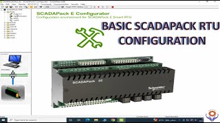 Basic Configuration of SCADAPack RTU  Introduction to Schneider SCADAPACK  WORKBENCH plc rtu [upl. by Diskson]