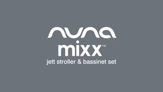 Nuna Mixx™ Jett Stroller and Bassinet  Pottery Barn Kids [upl. by Ibson]