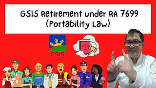 Mga Benefits ng GSIS retirement under Republic 7699 or Portability Law [upl. by Adnuhser]