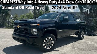 2024 Chevy Silverado 2500 Custom TEST DRIVEFULL REVIEW [upl. by Arundel782]