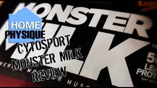 Cytosport Monster Milk  Protein Supplement Review [upl. by Carilyn]