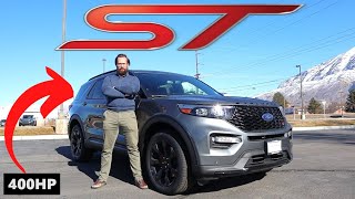 2024 Ford Explorer ST 400 Horsepower Mom Car [upl. by Ytsenoh]