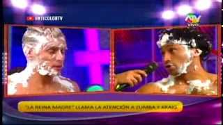 COMBATE Zumba y Kraig se agarran a tortazos 250214 [upl. by Erlin332]