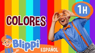 🟠🟣Fábrica de los colores 🟢🔵 Blippi Español  Videos educativos para niños  Aprende y Juega [upl. by Ahsilek]