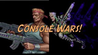 Console Wars  Contra  The Alien Wars vs Hard Corps Super Nintendo vs Sega Genesis [upl. by Latsyk772]