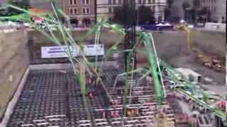 Worlds Largest Continuous Concrete Pour [upl. by Ynnek]