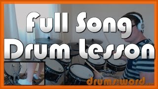 ★ Summer Of 69 Bryan Adams ★ Drum Lesson PREVIEW  How To Play Song Pat Steward [upl. by Kanter]