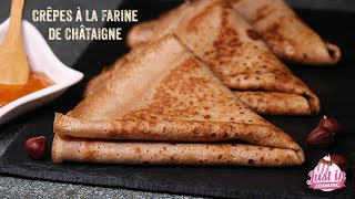 Recette de Crêpes à la Farine de Châtaigne et Noisette Sans Gluten [upl. by Batish]