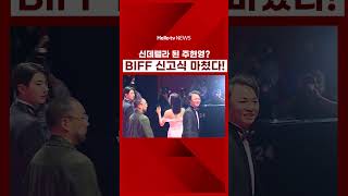 신데렐라 된 주현영 BIFF 신고식 마쳤다 헬로tv뉴스 부산국제영화제 [upl. by Ayin25]