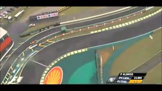 F1 Brasilien GP 2012  Saisonfinale  Das ganze Rennen  Part 26 [upl. by Nylirek]