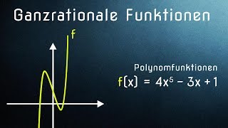 Ganzrationale Funktionen Polynomfunktionen  Einführung  Grundlagen [upl. by Anirad]