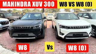 New Updated Mahindra XUV 300 W8 vs W8 O 🔥 Variants Comparison  Facelift 2022 with New Logo [upl. by Daisey615]